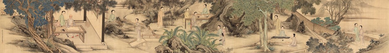 Yuan Mei og hans kvinnelige studenter av Yuan Mei