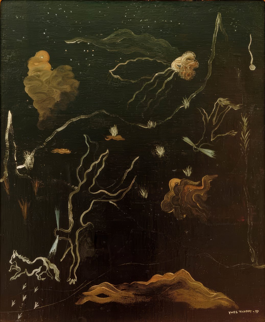 Det var det (kvelden før) av Yves Tanguy