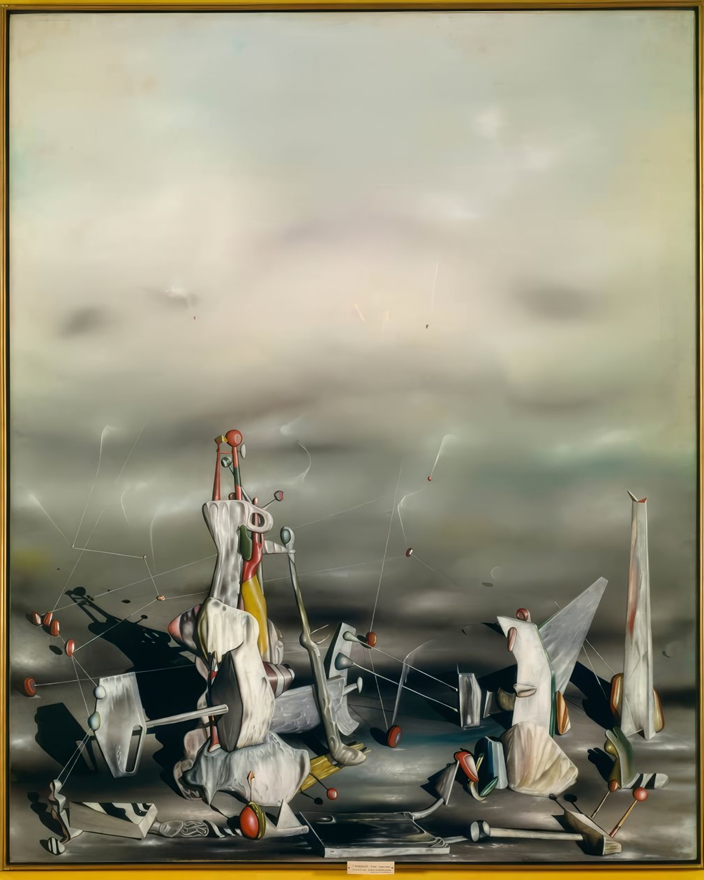Glasssteinenes palass av Yves Tanguy
