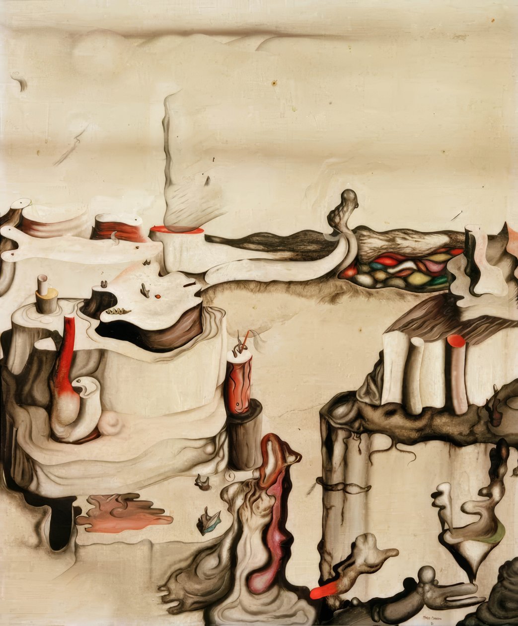 Proteus#39; garderobe av Yves Tanguy