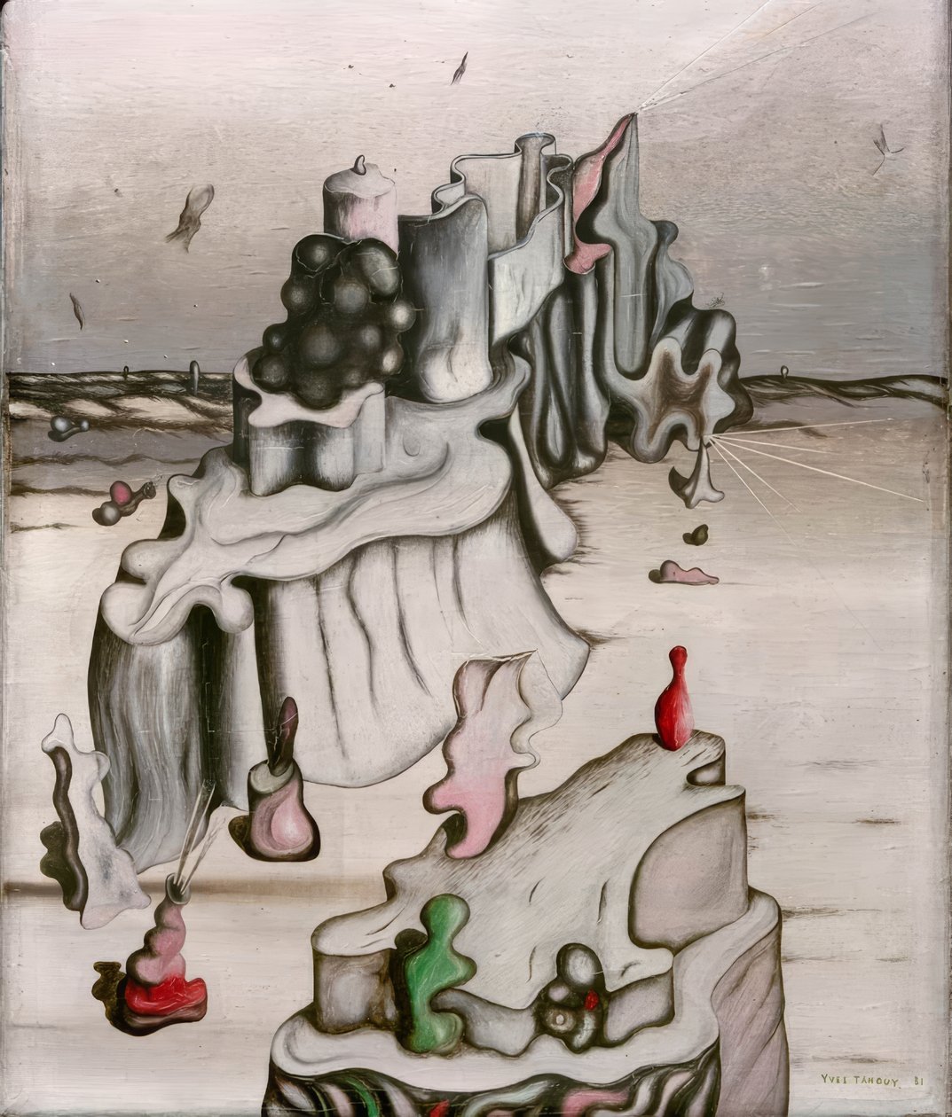 Vestens tårn av Yves Tanguy