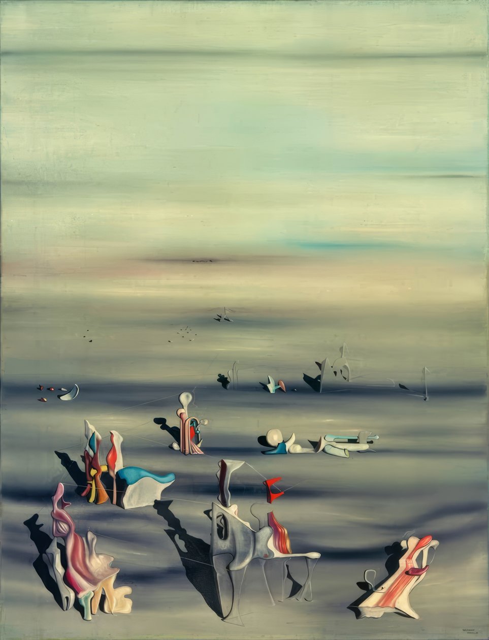 Møblert tid av Yves Tanguy