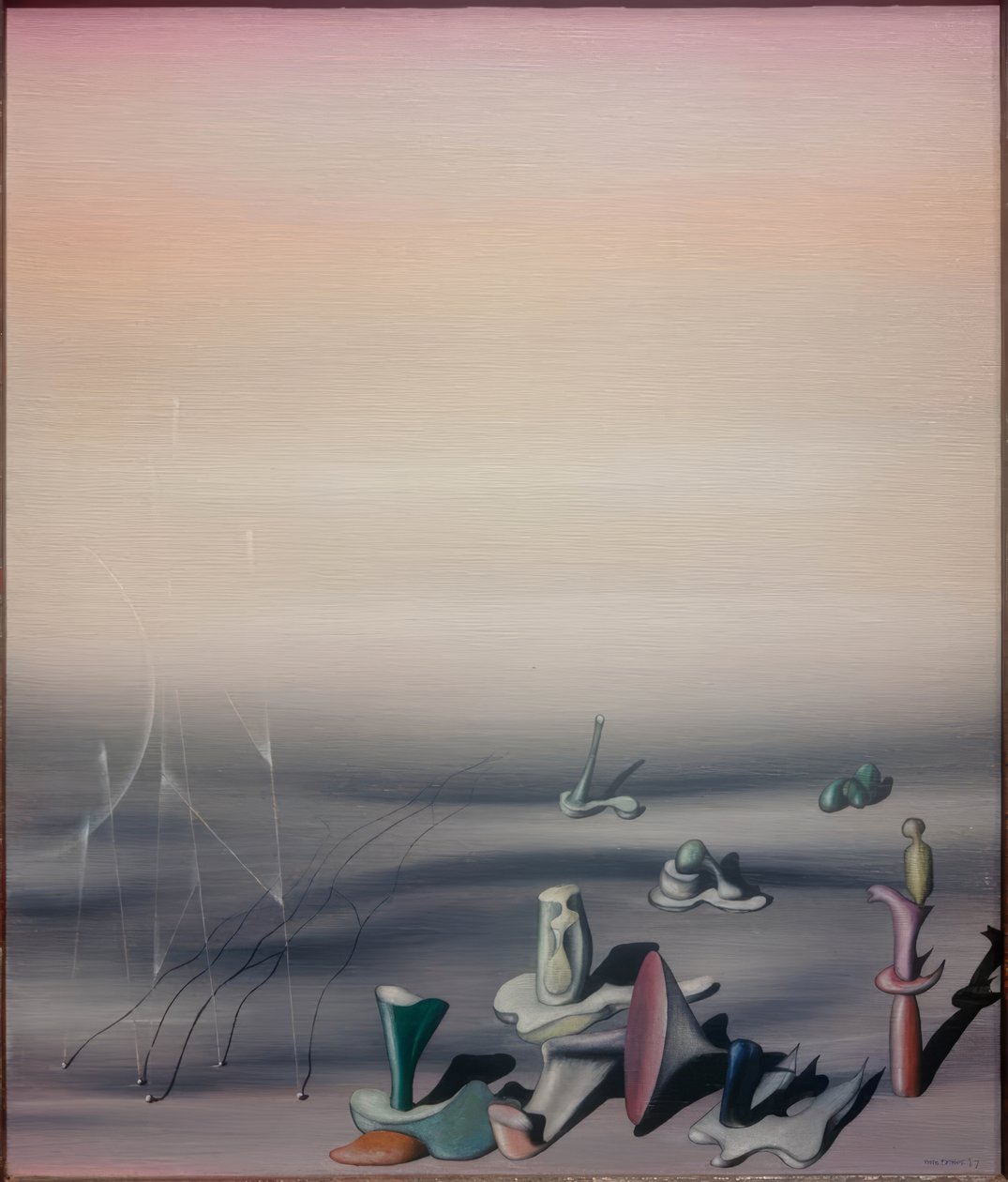 Uten tittel (Noen herrer) av Yves Tanguy