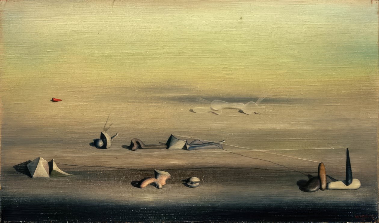 Uten tittel (Landskap) av Yves Tanguy