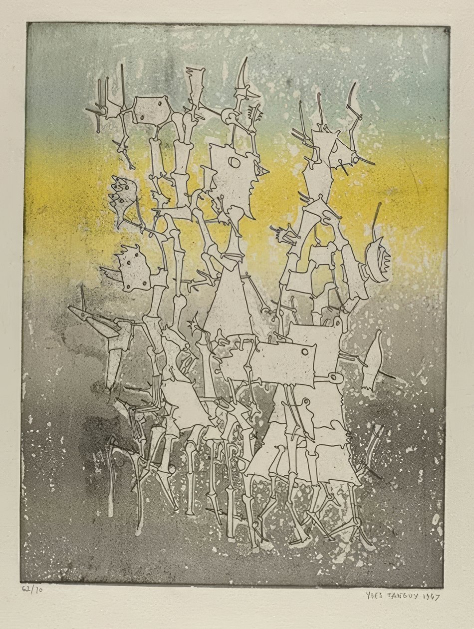 Rhabdomansie av Yves Tanguy
