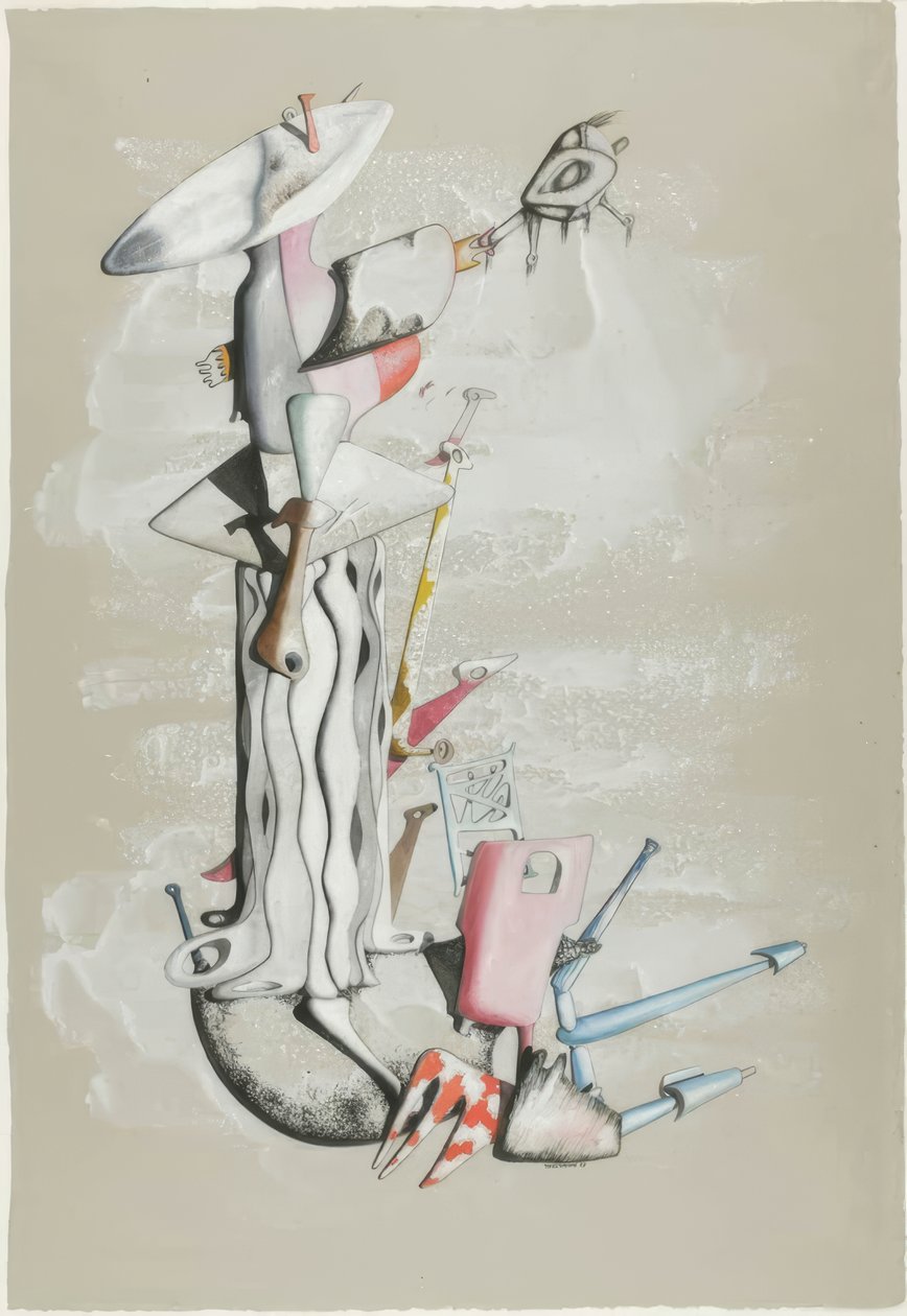 Svømmegress av Yves Tanguy