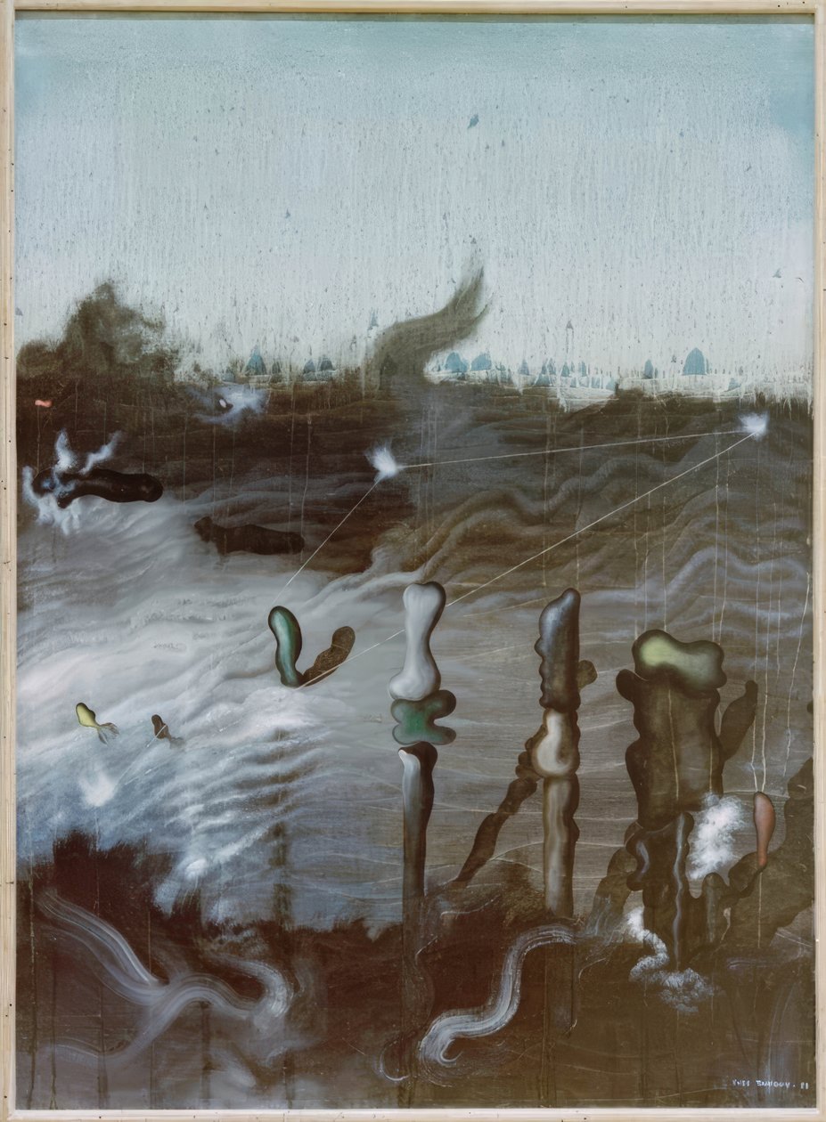 Skjulte dybder av Yves Tanguy