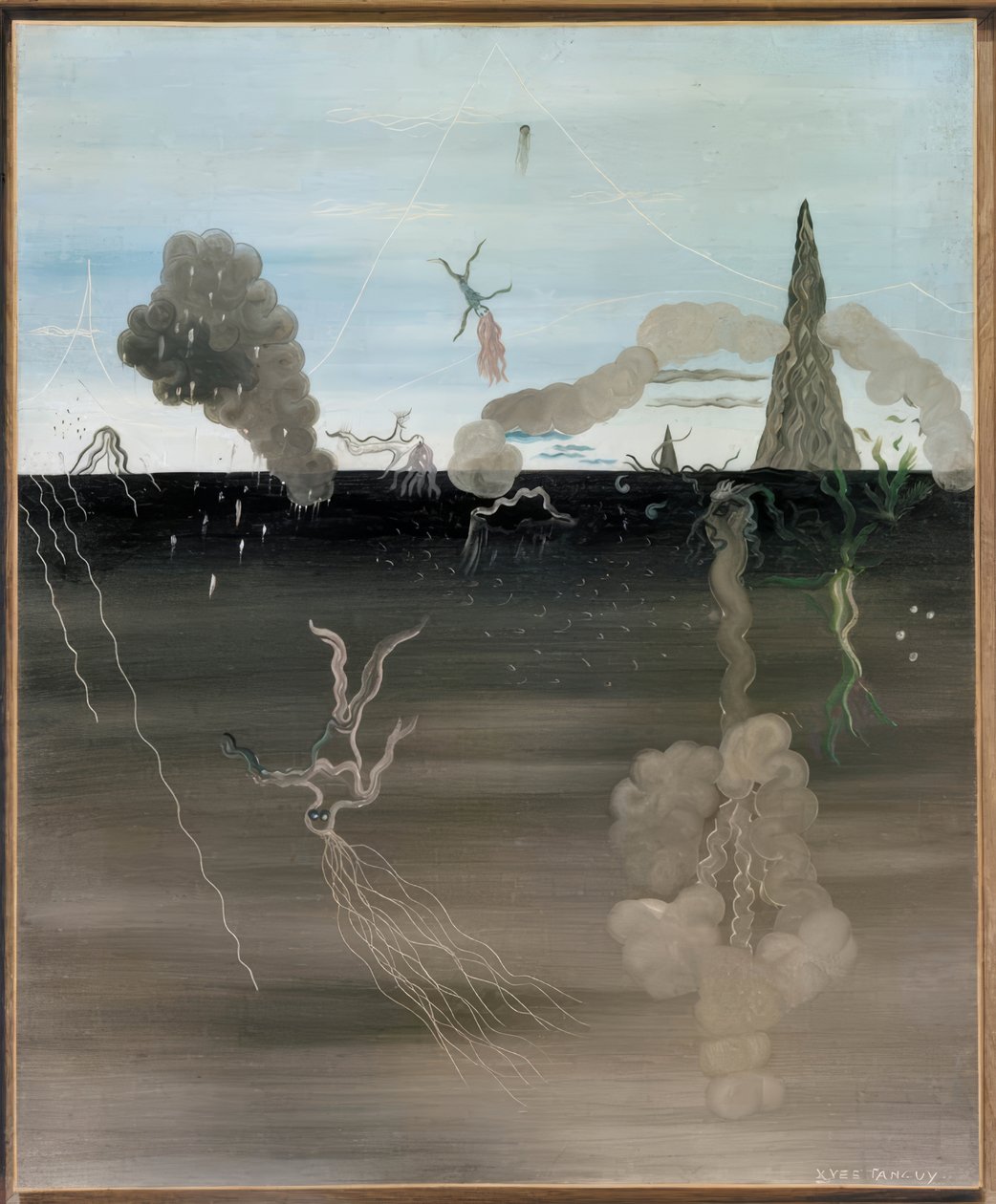 Andre melding II av Yves Tanguy