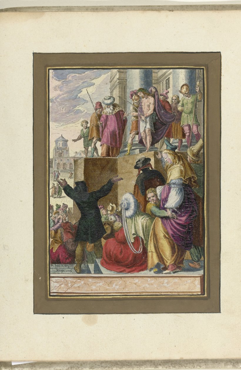 Kristus vist til folket (Ecce homo) Passion of Christ (serietittel) av Zacharias Dolendo