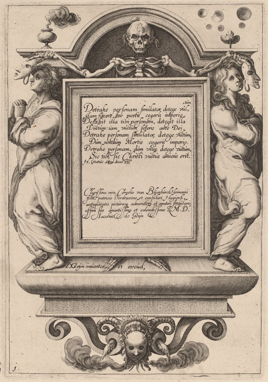 Tittelside av Zacharias Dolendo after Jacques de Gheyn II