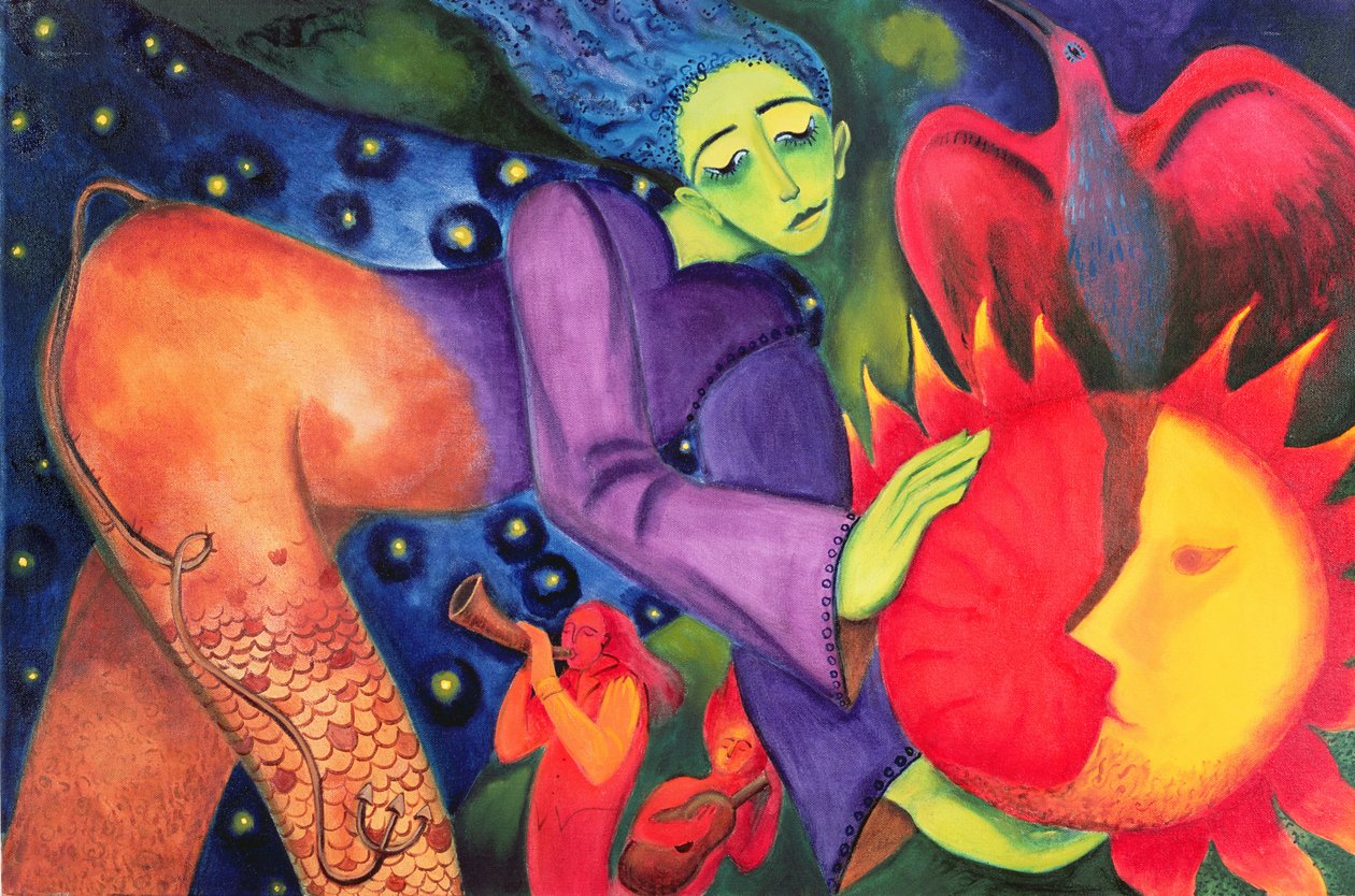 Løper med solen, 2006 av Zanara Sabina Nedelcheva Williams