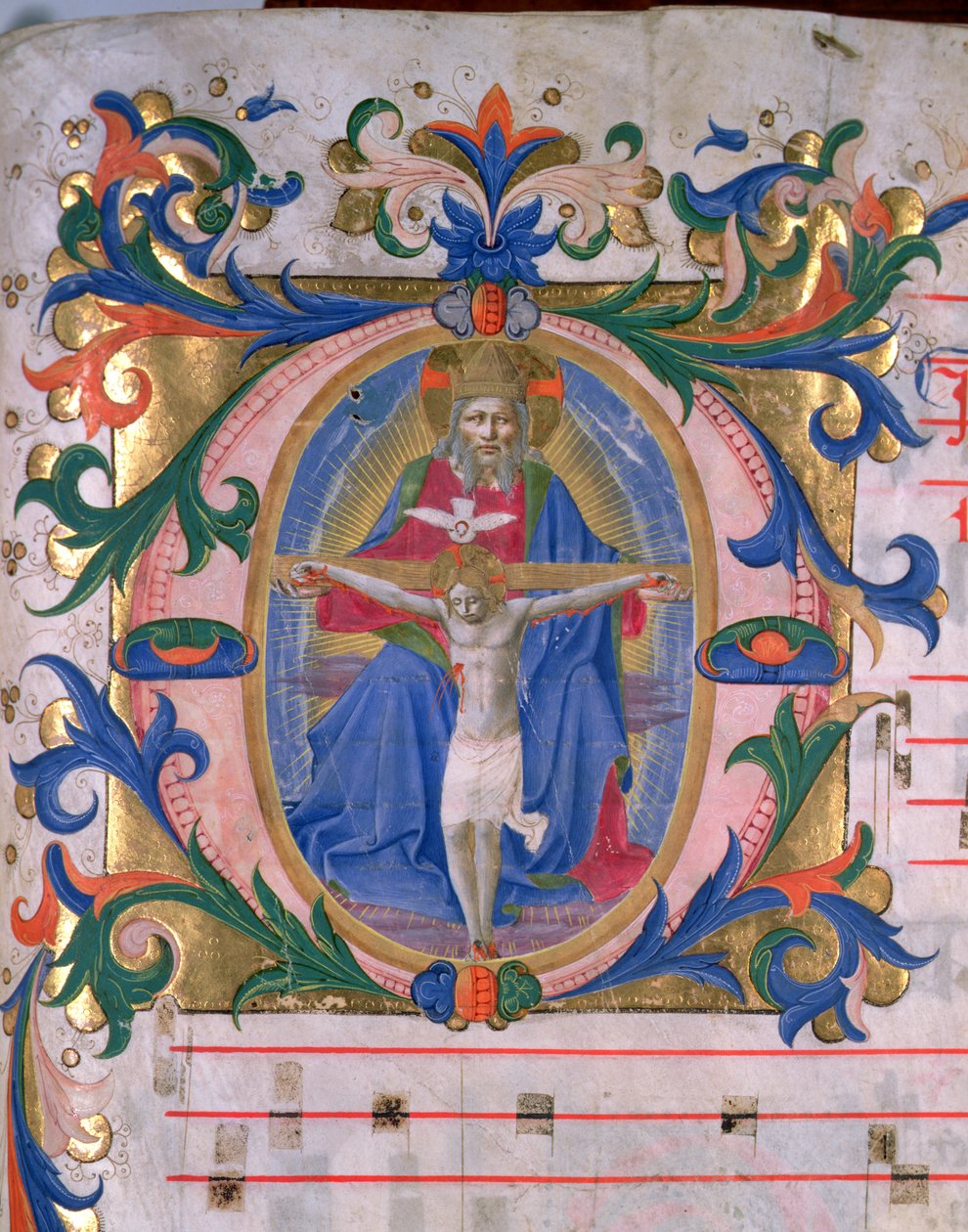 Ms 523 f.166r Historikert initial 