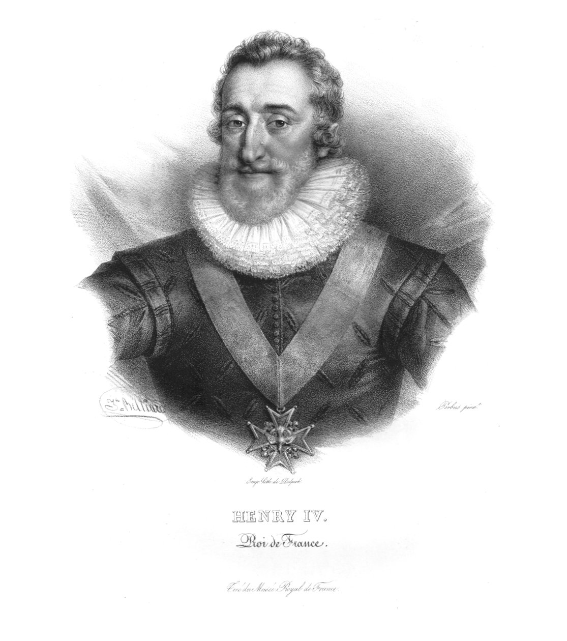 Kong Henry IV av Frankrike, ca 1820-årene av Zephirin Felix Jean Marius Belliard
