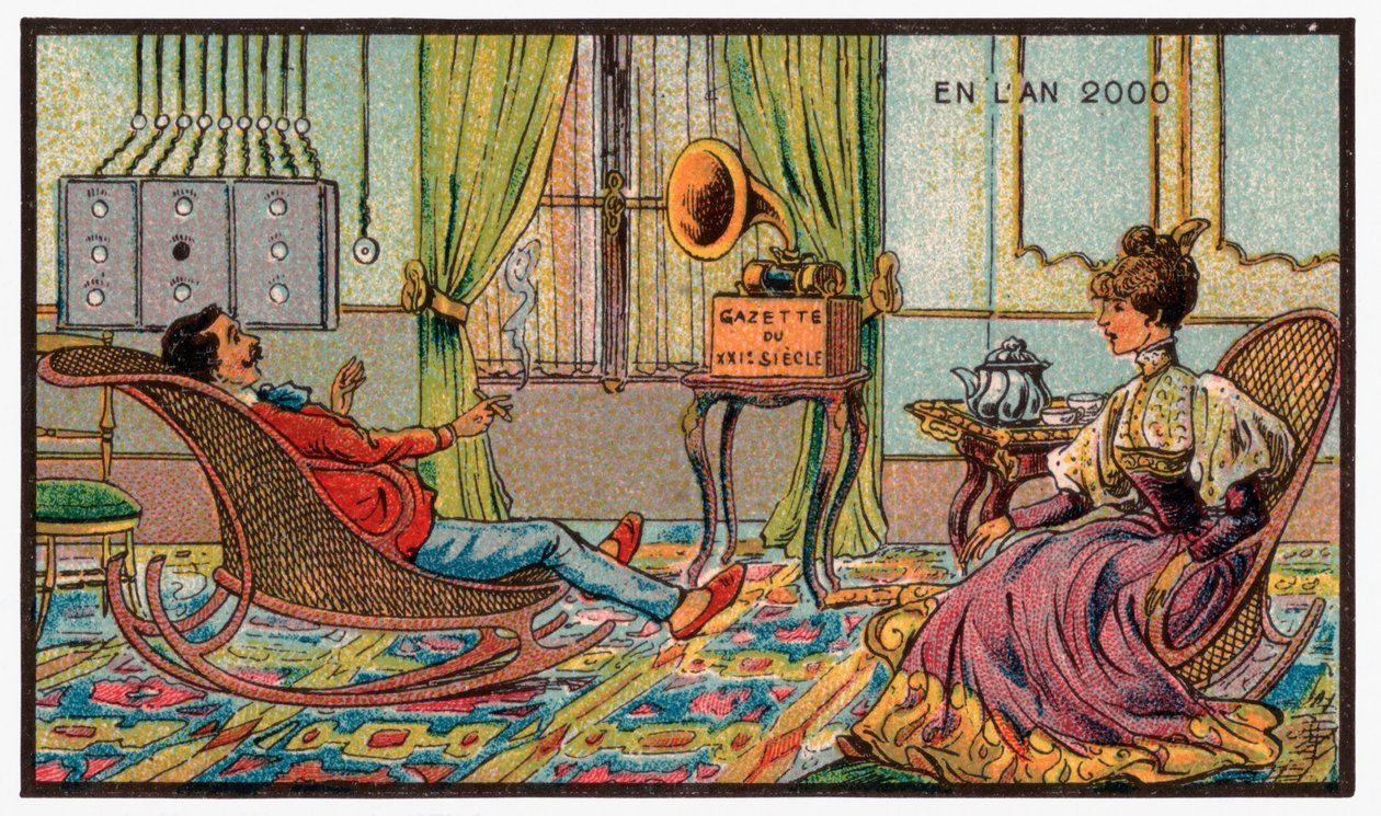 En grammofon, ca. 1910 av . .