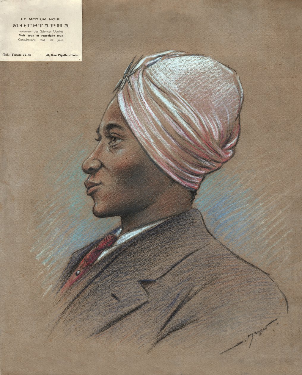 En afrikansk marabout, ca 1930 av . .