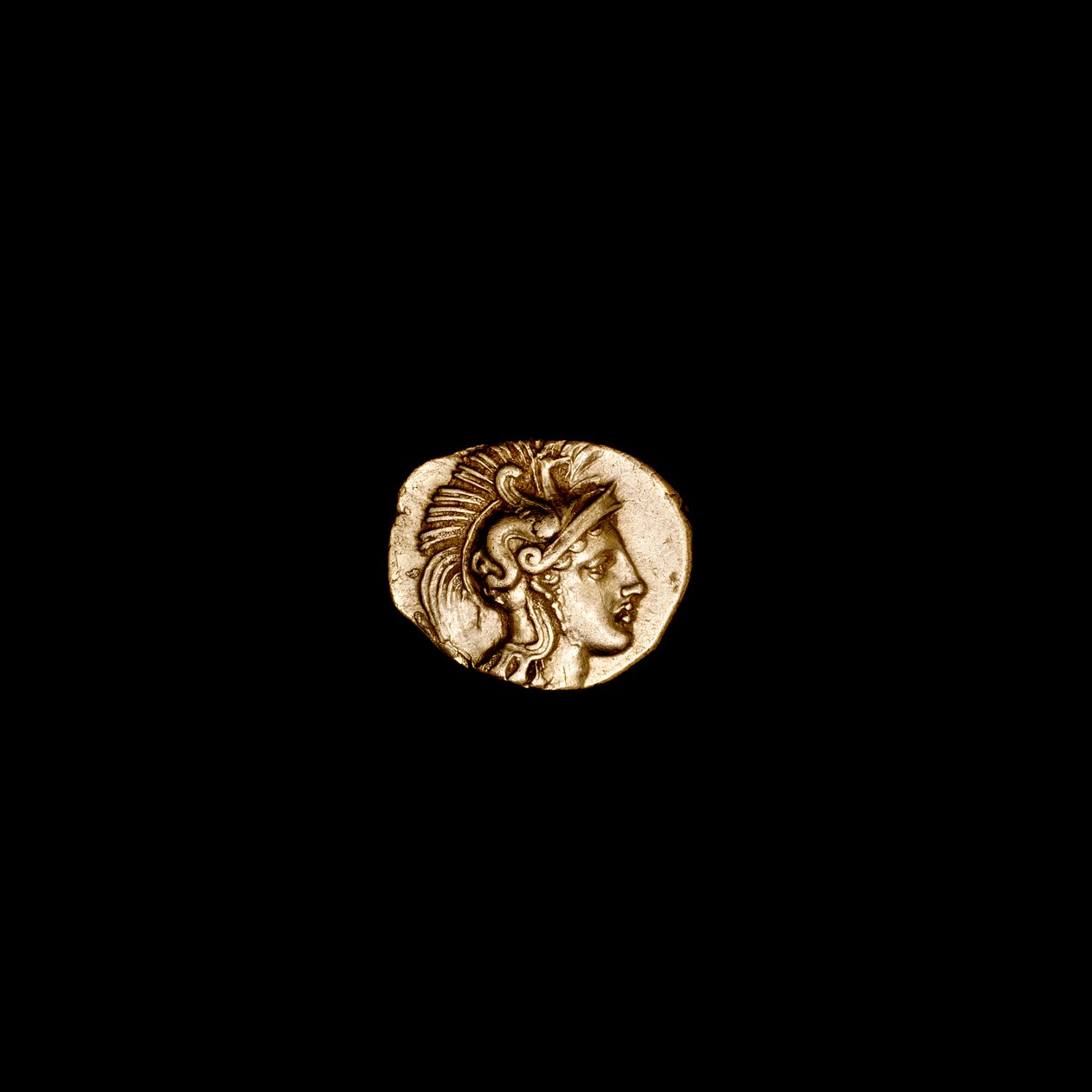 Gammel gresk Rhodian tetrobol mynt (bilde) av Hippolyte Lalaise Devéria