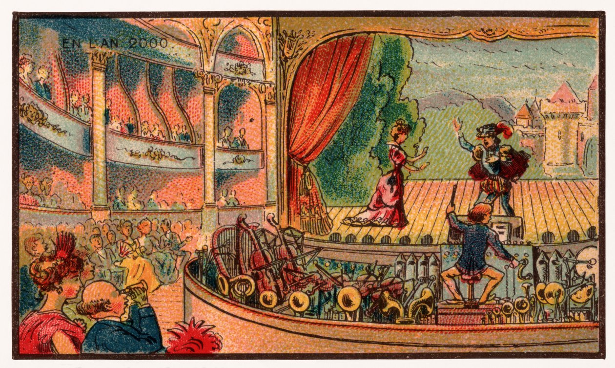 Automatisk orkester, ca. 1910 av . .