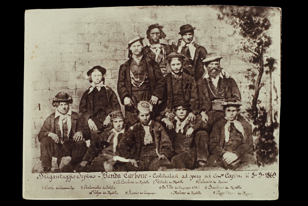 BRIGANDS OF THE BAND COAL 1869 av . .