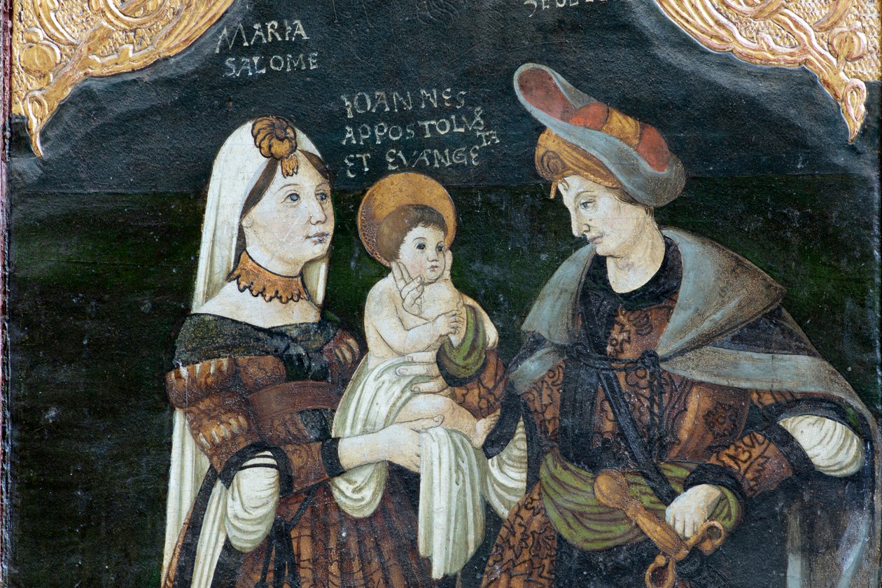 Biertan befestet kirke. Kirken. Interiør. Altertavle, polyptyk. av . .