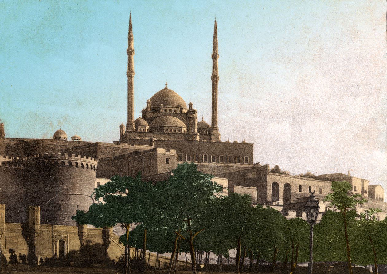 Kairo, citadellet til Saladin (Egypt). ca 1920 (bilde) av . .