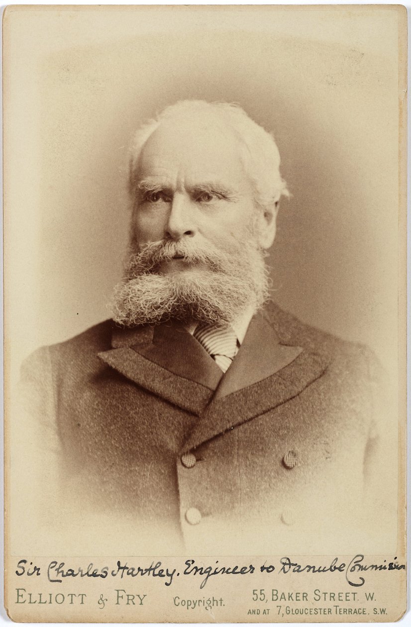 Charles A Hartley , britisk ingeniør av Frederick (attr. to) Barnard