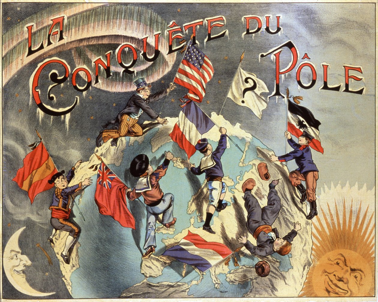 Conquete du Nord. Erobring av polen. av John Pardon