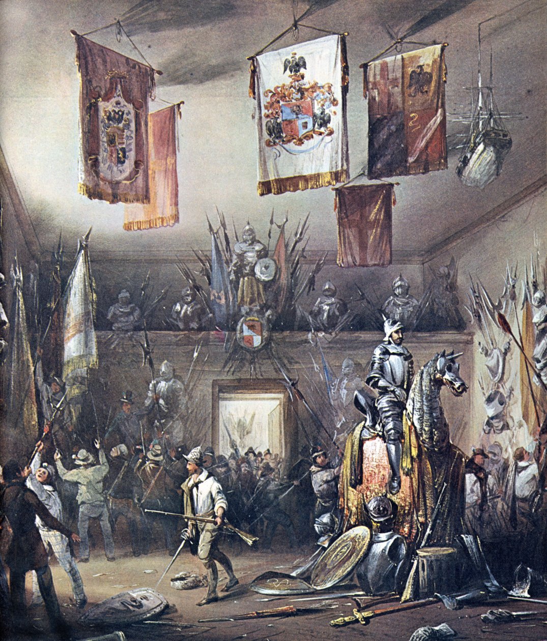 EPISODE AV DE 5 DAGENE AV MILANO 1848 av . .