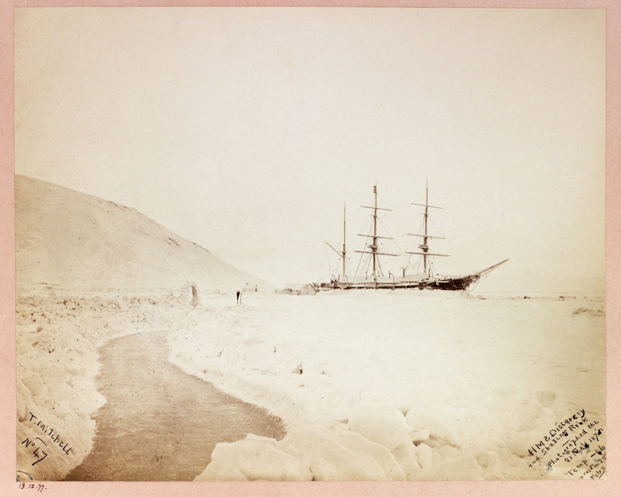 Arktisk ekspedisjon (1875–1876) av kaptein George Nares (1831–1915): H av Frederick (attr. to) Barnard