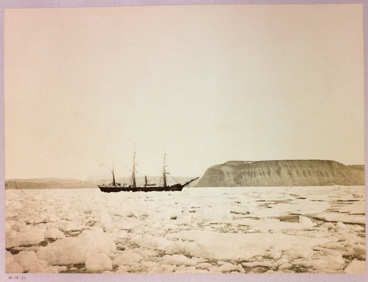 Arktisk ekspedisjon (1875–1876) av kaptein George Nares (1831–1915): H av Frederick (attr. to) Barnard