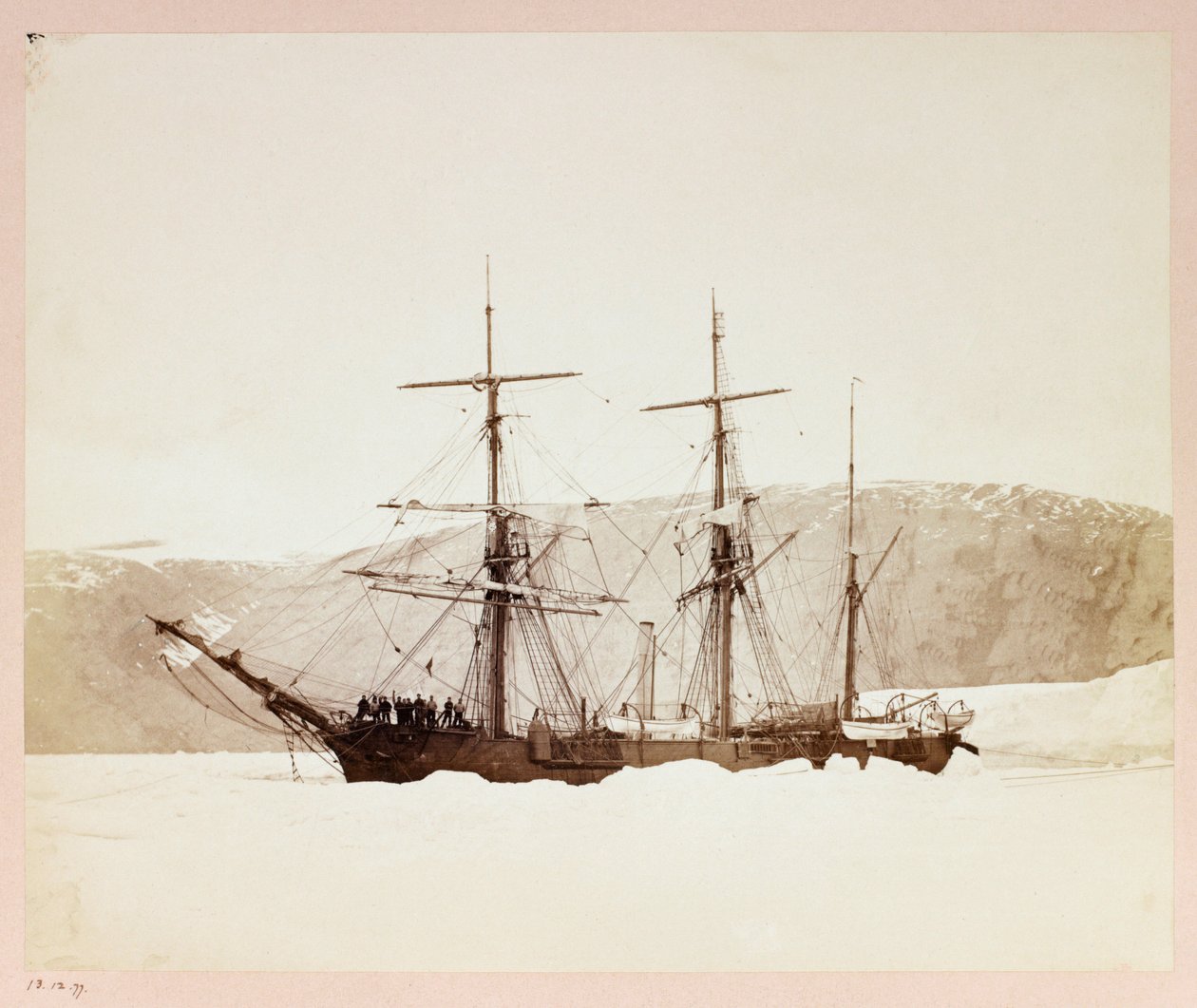 Arktisk ekspedisjon (1875–1876) av kaptein George Nares (1831–1915): H av Frederick (attr. to) Barnard