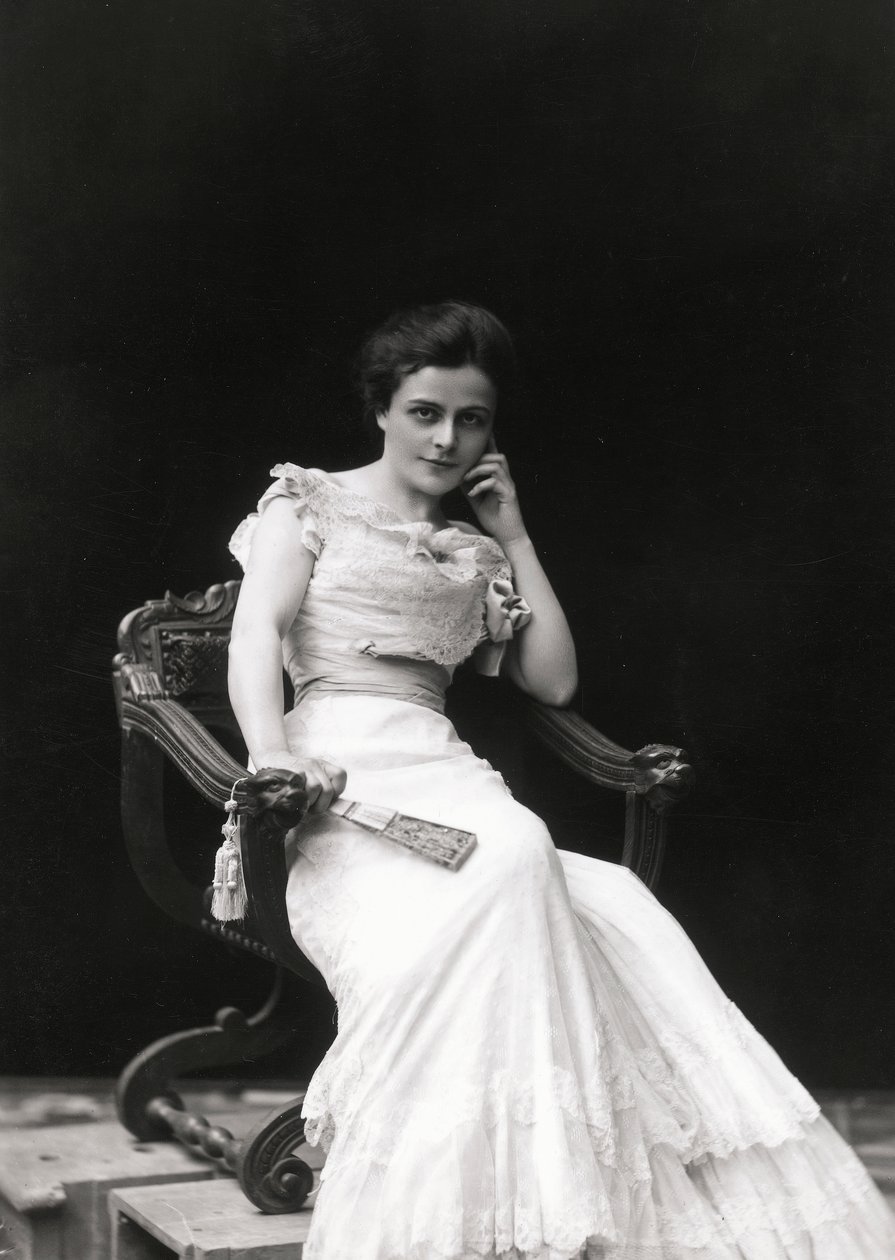 Feminint portrett av Henry Charles Fehr