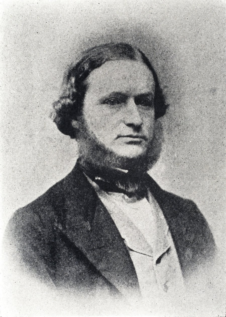 Gustav Kirchhoff , tysk fysiker, ca 1860-tallet av Frederick (attr. to) Barnard