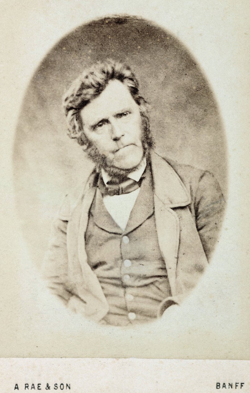 Hugh Miller, skotsk geolog, ca 1850-tallet av Ferdinand Georg Waldmuller