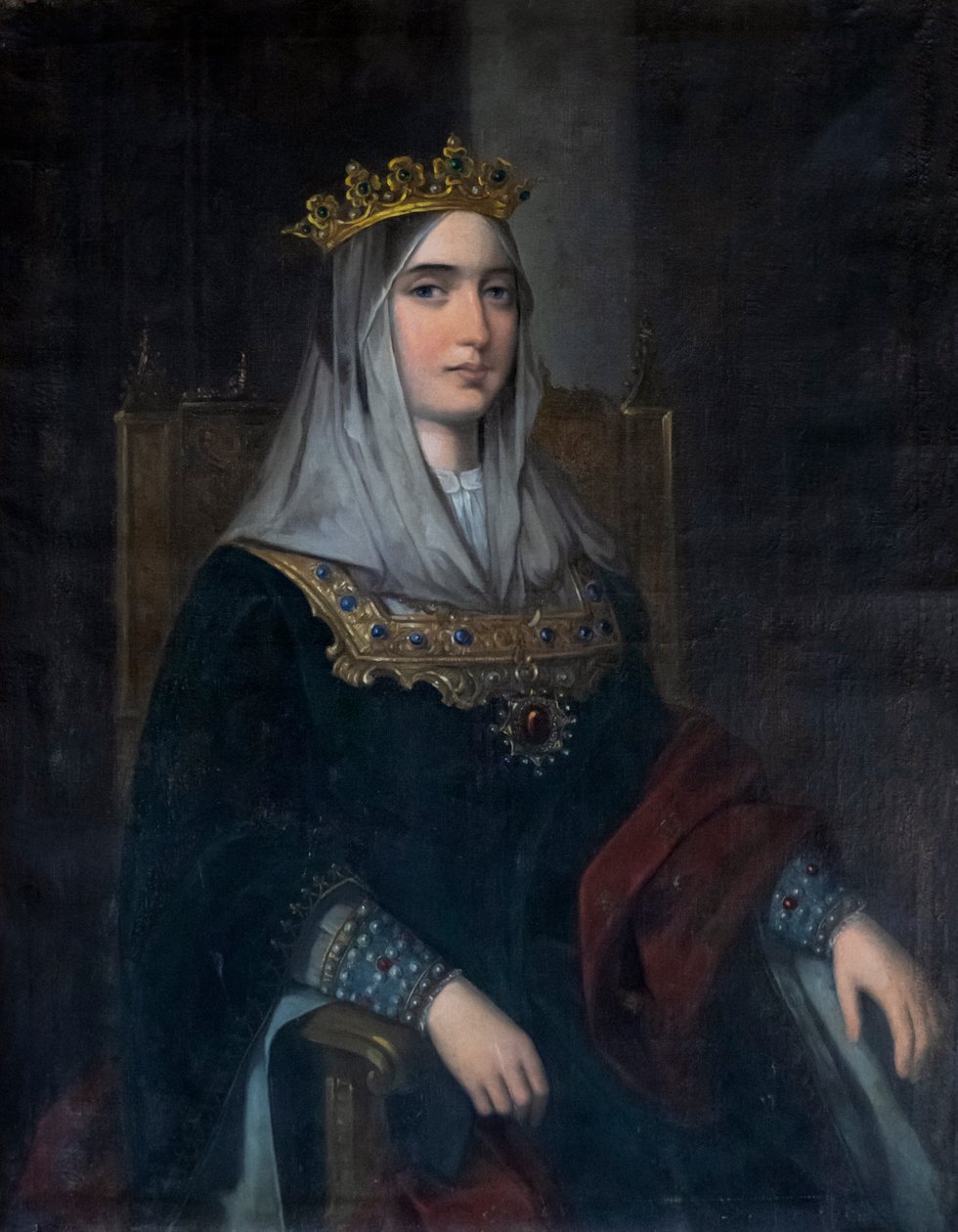 Isabella I av Castilla; Isabella den katolske. Portrett., 2020 (bilde) av . .