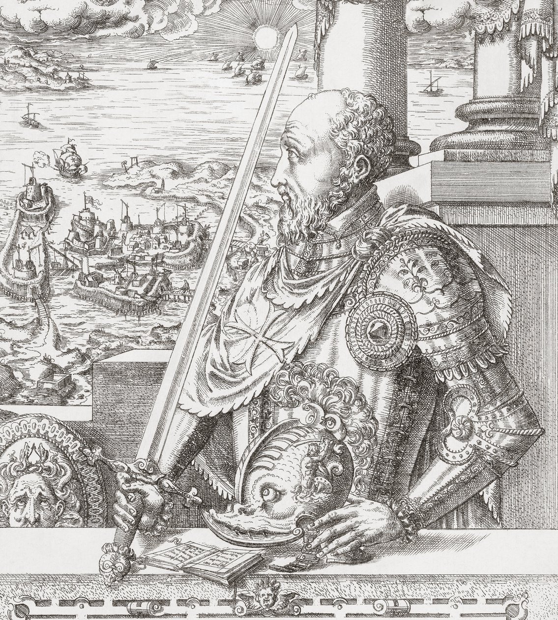 Jean Parisot de la Valette, portrett. av . .