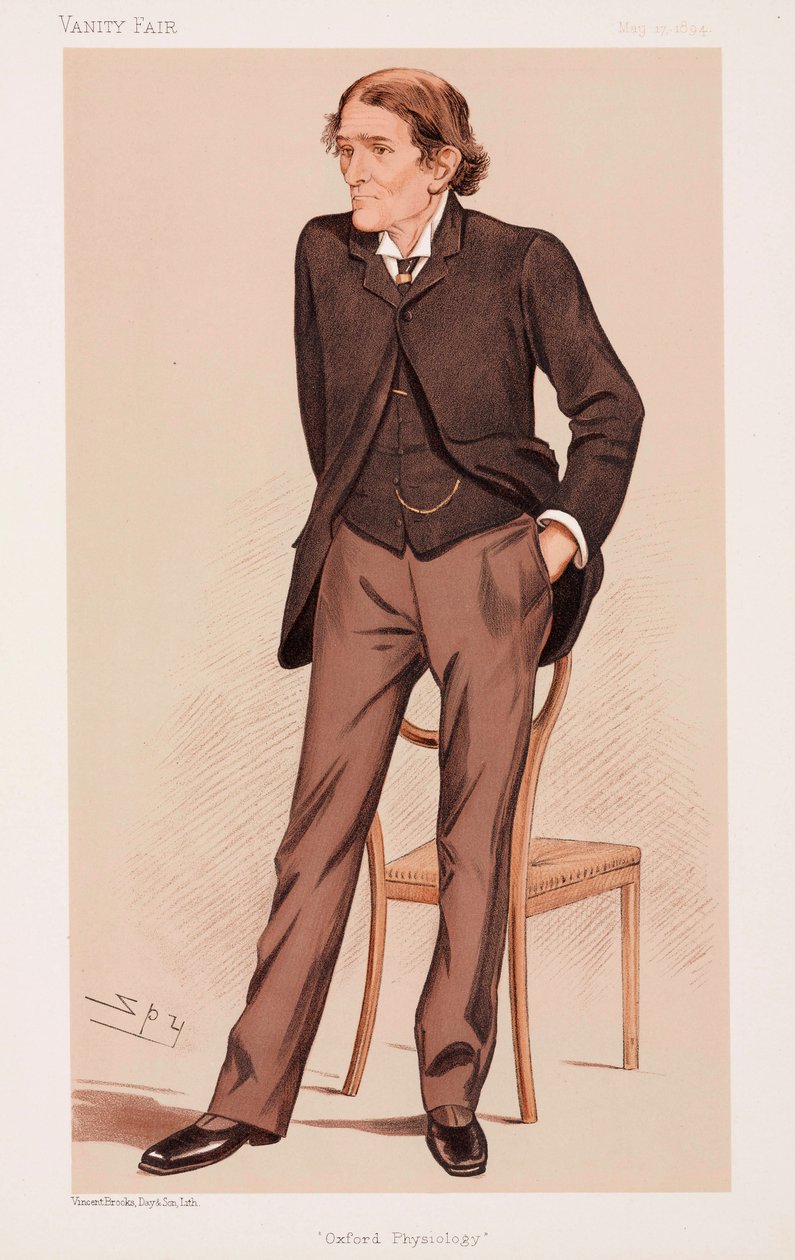 John Scott Burdon Sanderson, britisk professor i fysiologi av Henry Charles Fehr