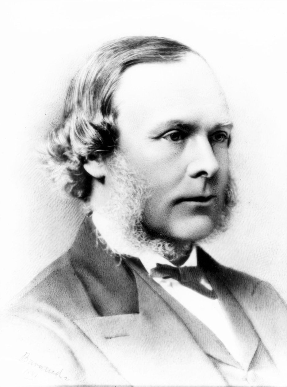 Joseph Lister, engelsk kirurg og grunnlegger av antiseptisk kirurgi av Ferdinand Georg Waldmuller