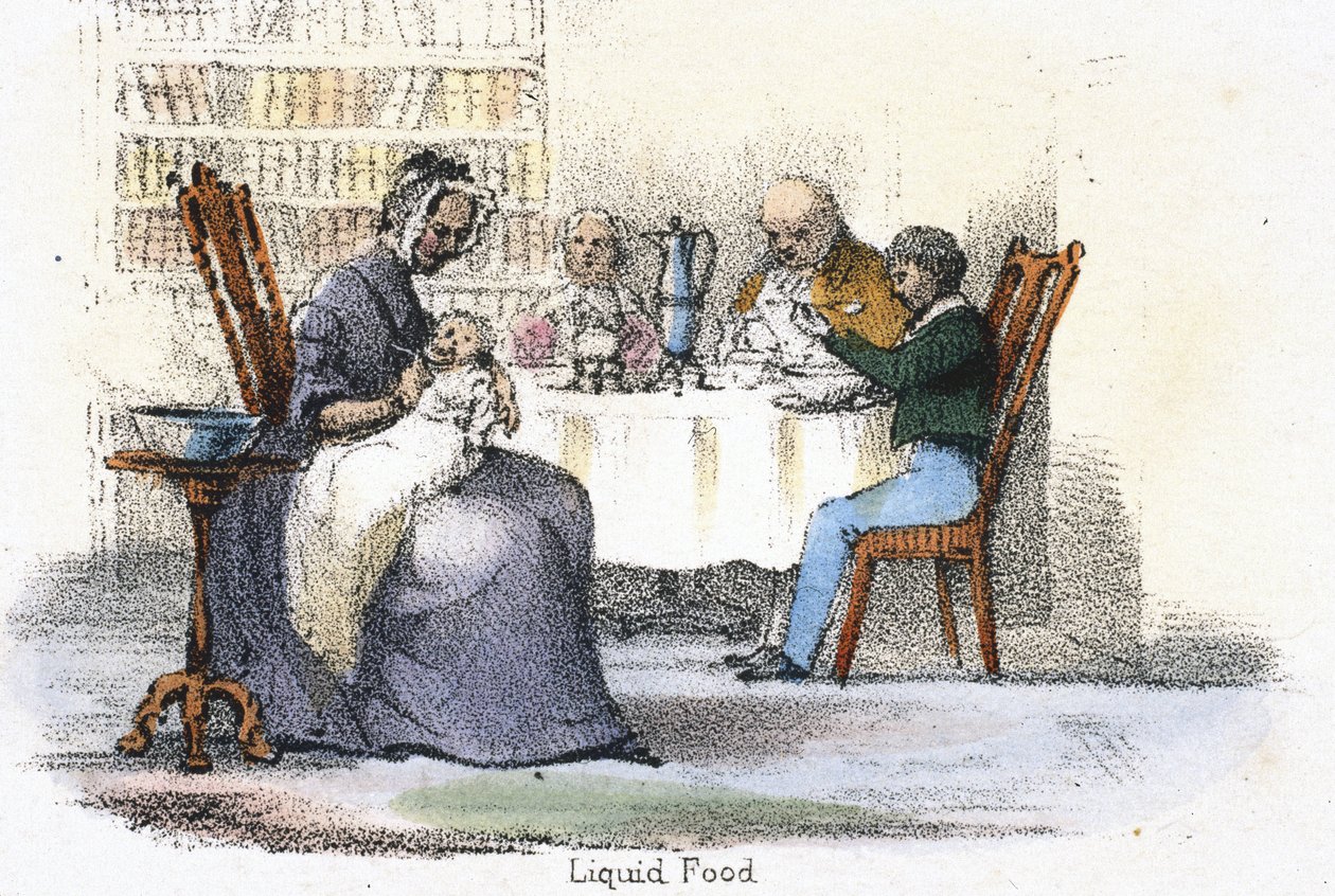 Flytende mat', ca 1845 av Frederick (attr. to) Barnard
