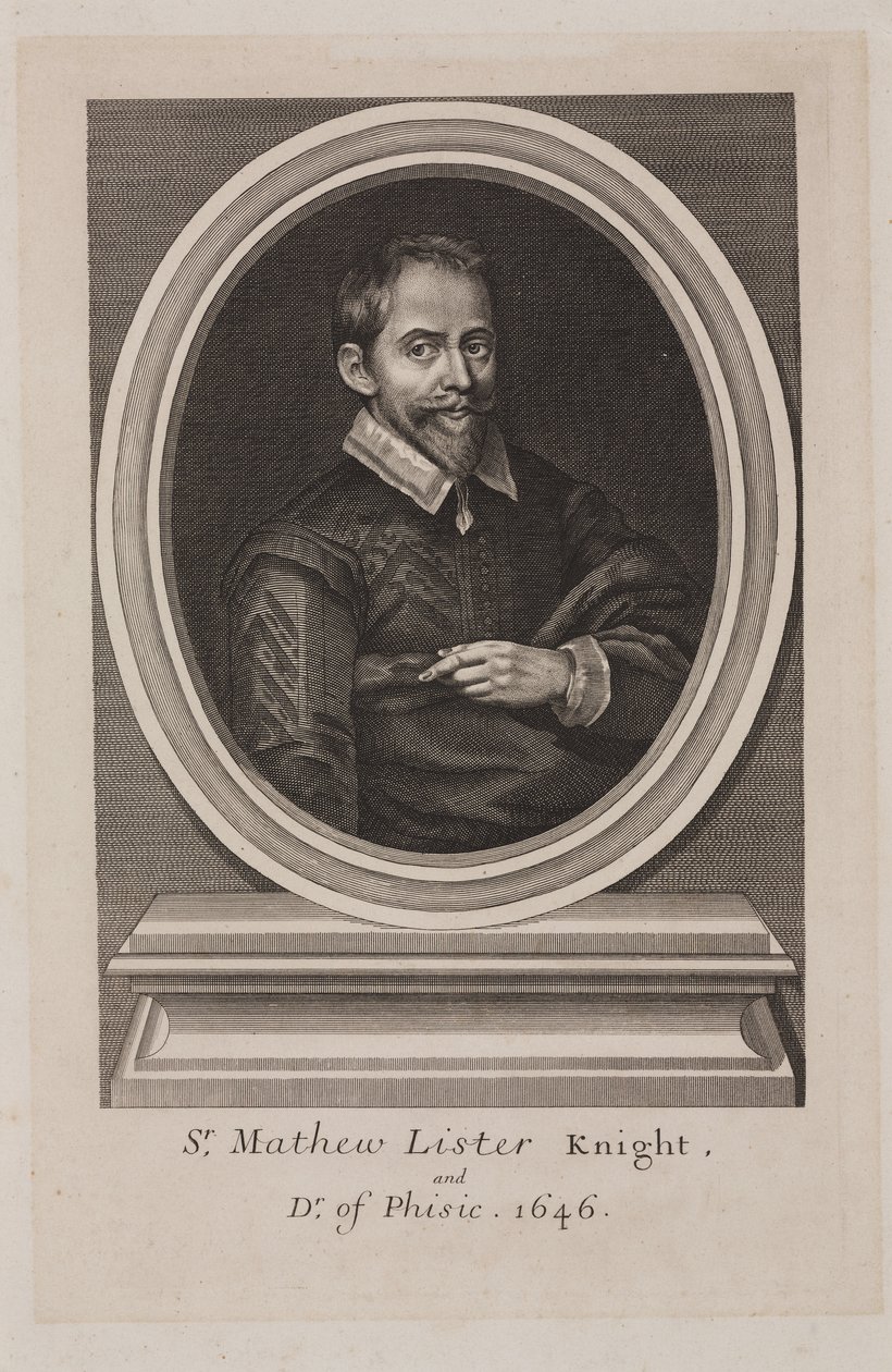 Matthew Lister, engelsk lege av Frederick (attr. to) Barnard
