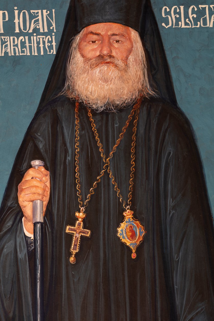 Kloster (Hermitage of All Saints). Kirken. Interiør. av . .
