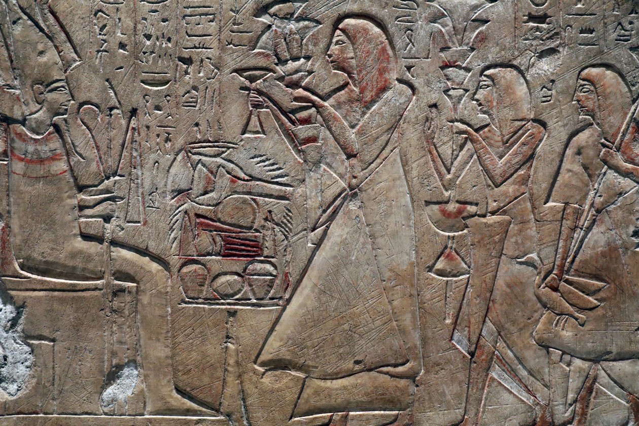 Muse des Beaux-Arts, Lyon, Frankrike Kunstmuseum, Lyon, Frankrike Huyu gir tilbud til Osiris av John Pardon