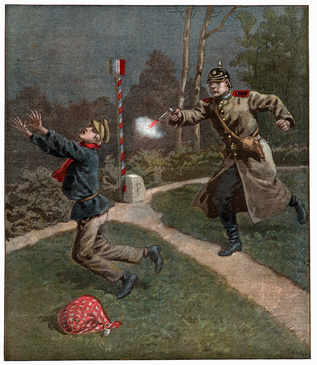 Okkupasjon av Alsace av . .