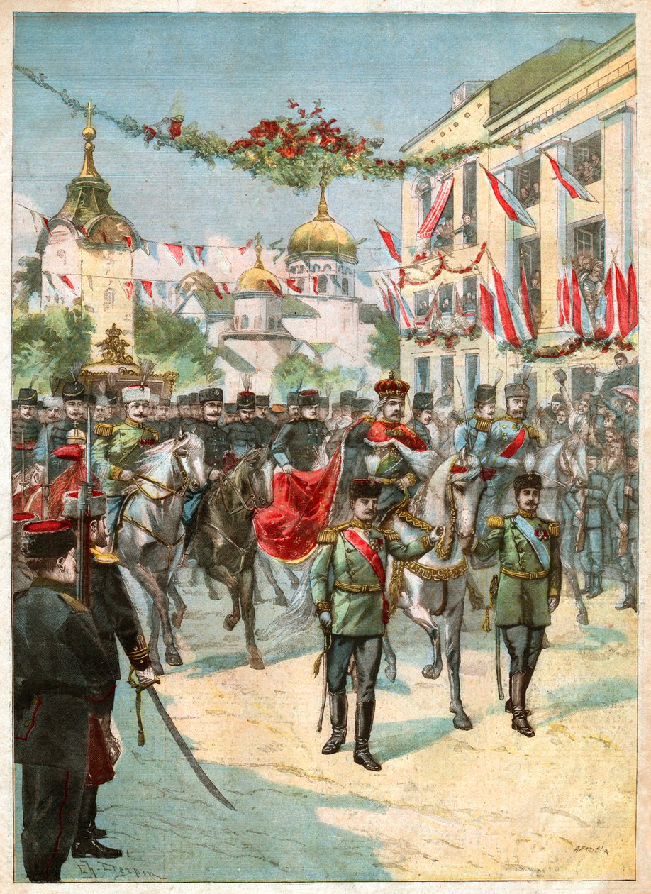 Pere I fra Serbia. Peter I fra Serbia. av John Pardon