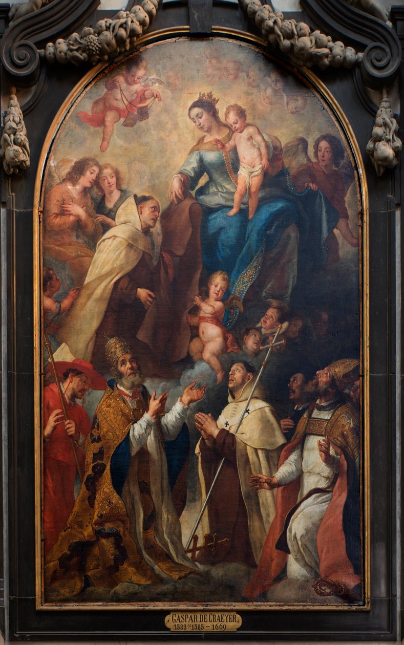 Sognekirke (Saint Martin Parish Church). Interiør. av . .