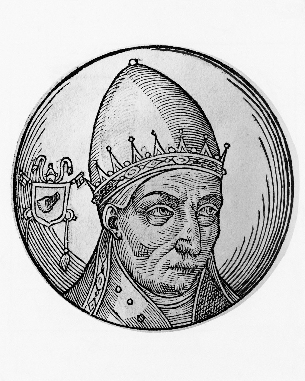 Portrett av Alexander II (Anselmo da Baggio, ca 1010-1073) av William Walcutt
