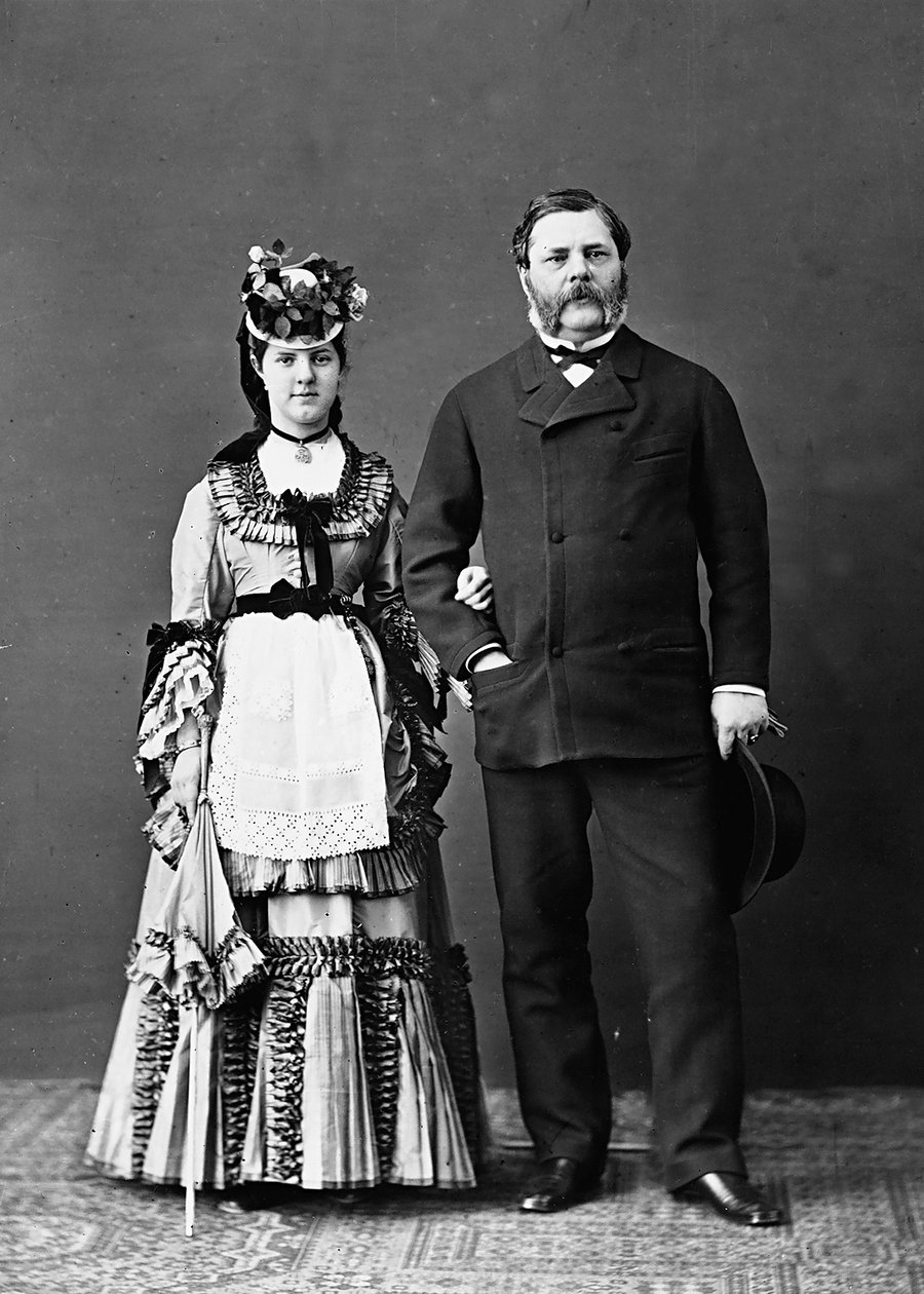 Portrett av herr og fru Acara av Henry Charles Fehr