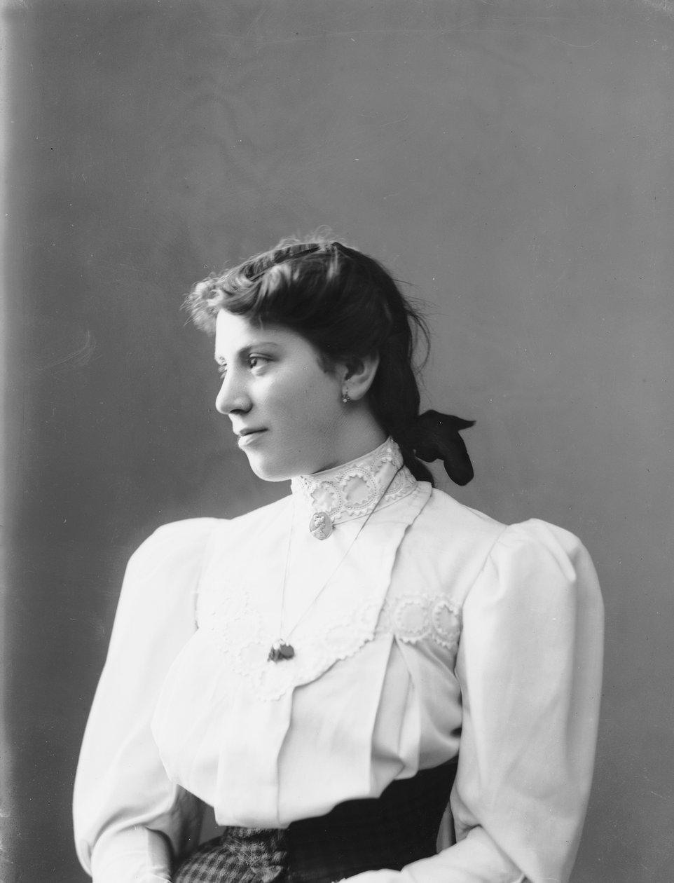Portrett av Mrs. Bradley av Henry Charles Fehr
