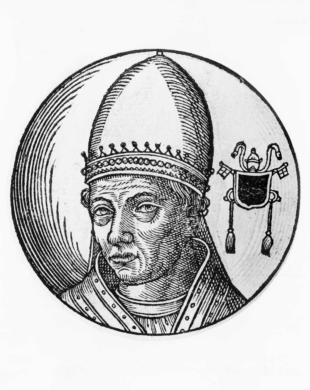 Portrett av Stephen VII, eller VIII (død 931) av William Walcutt