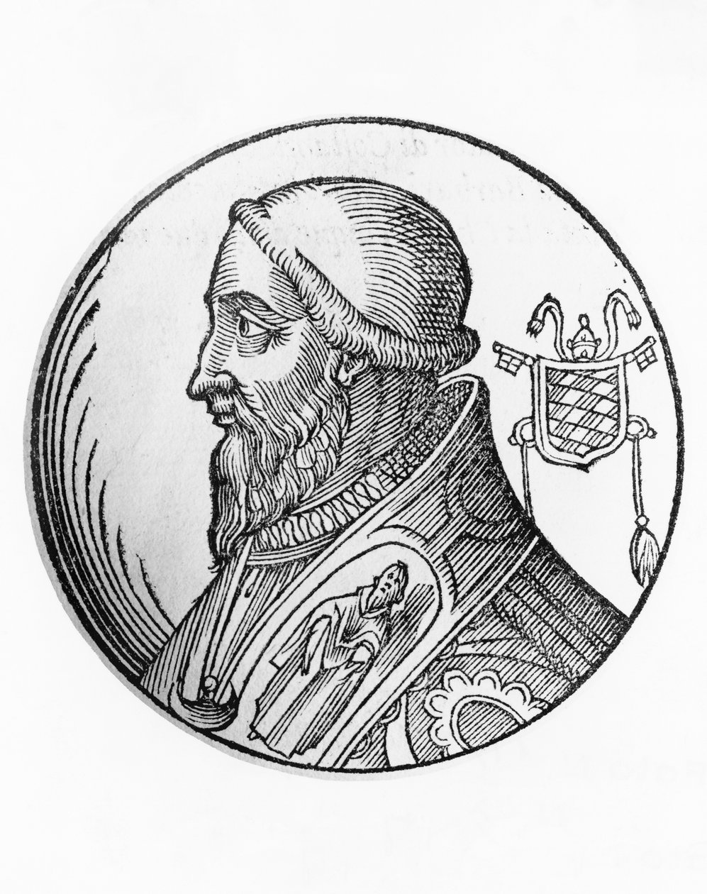Portrett av Victor II (Gebhard von Calw-Dollnstein-Hirschberg, ca. 1017-1057) av William Walcutt