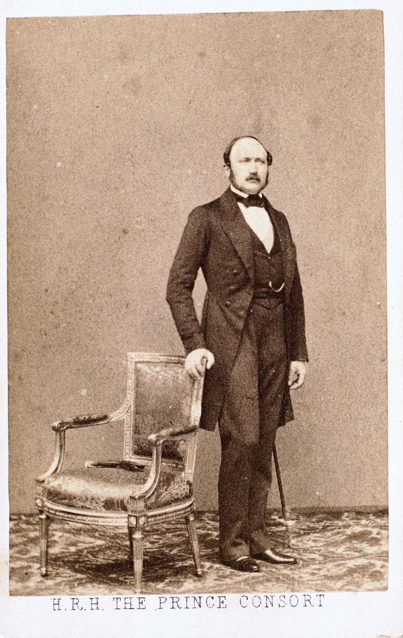 Prins Albert, konsort av dronning Victoria, ca 1860 av Frederick (attr. to) Barnard